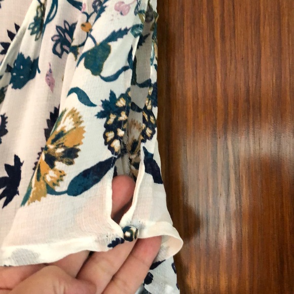 Lucky Brand 1x spring summer blouse NWT - Picture 3 of 7